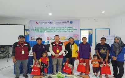 PAKET GIZI UNTUK GENERASI SEHAT SUPIORI PAPUA